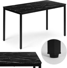 Zdjęcie MULTISTORE ModernHome EDUKAMP Biurko Komputerowe 120x60 cm Czarny Marmur (4897) - Buk
