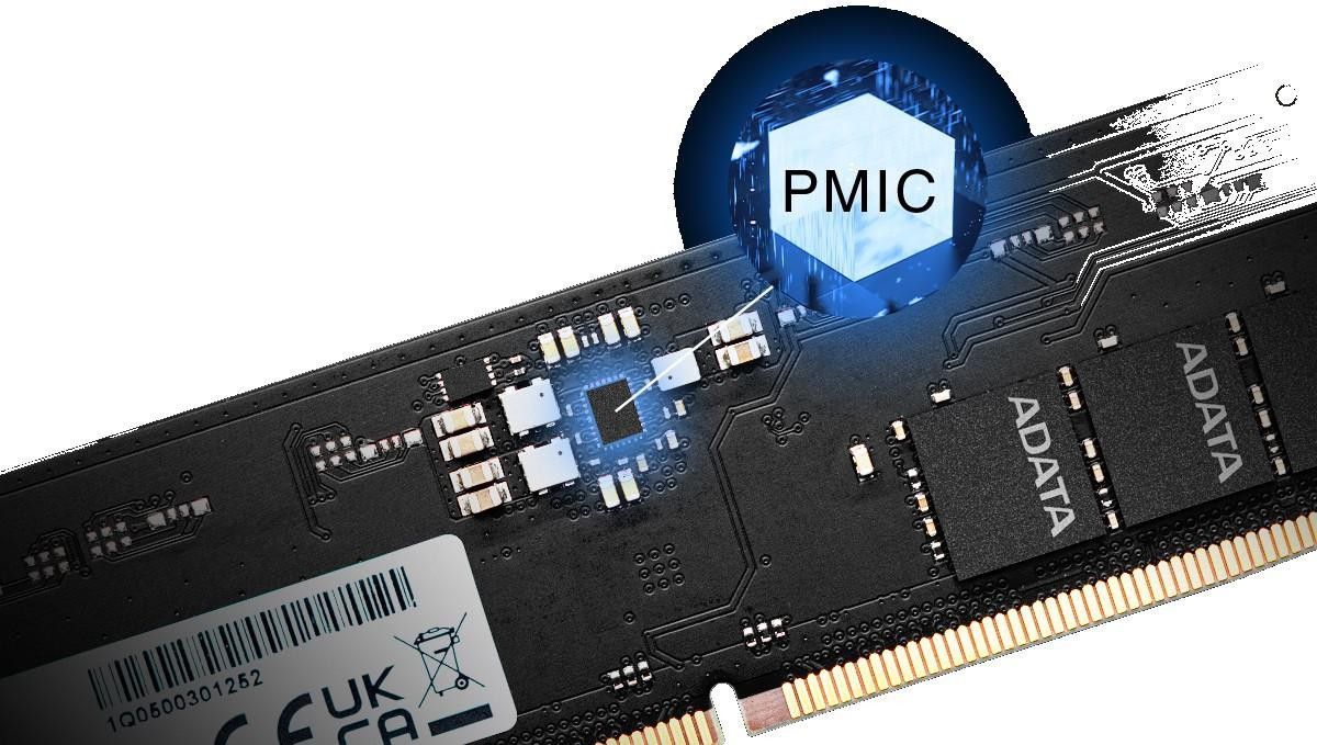 фото Память для настольных компьютеров Adata 8 GB DDR5 5600 MHz (AD5U56008G-S) 2