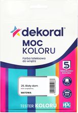 Zdjęcie Dekoral Moc Koloru Tester Biały Dom 0.04l - Żmigród