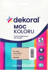 Zdjęcie Dekoral Moc Koloru Tester Latte Macchiato 0.04l - Brzeg