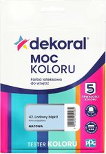 Zdjęcie Dekoral Moc Koloru Tester Lodowy Błękit 0.04 L - Świerzawa