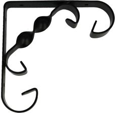 Zdjęcie Wspornik półki Agas 150x150 mm czarny - Wilamowice
