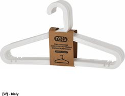 Zdjęcie R.E.I.S. Wieszak plastikowy 40 cm (HANGERPLA009_W) - Bochnia