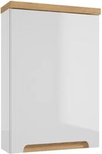 Zdjęcie Deftrans Szafka Wisząca 40 cm Biała / Dąb (5906365446659) - Opalenica