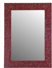 Zdjęcie Lustro Frames Factory JULIA 55 x 95 cm czerwone 5903351574754 - Płock