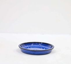 Zdjęcie Podstawka Ceramiczna Szkliwiona Niebieska 28cm 5907085742571 - Żerków