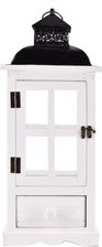 Zdjęcie Latarnia Direct Home Bari drewniana 62x21,5 cm biała - Ostróda