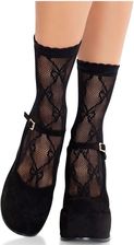 Zdjęcie leg avenue - black lace bow lace socks - d-243071 - Miasteczko Śląskie