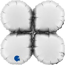 Zdjęcie Balon Foliowy Base Drops Mini Satynowy Biały 13" Grabo Balloons - Tuchola