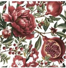 Zdjęcie Serwetki DAISY Lunch SD 330x330 Kwiaty czerwone - Sulejów