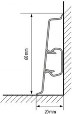 Zdjęcie Cezar Łącznik Cezar60 PVC Dąb Camas KOD 5904584846441 - Warka