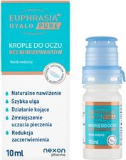 Zdjęcie Euphrasia Hyalo Pure Krople do oczu, 10 ml - Sanok