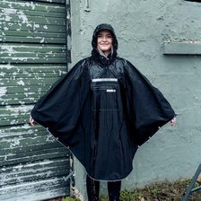 Zdjęcie Poncho The People'S Poncho Czarne - Oława