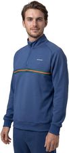 Zdjęcie Męska bluza tenisowa ze stójką Siroko Tiebreak Navy - Piechowice