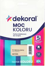 Zdjęcie Dekoral Moc Koloru Tester Beżowy Jasny 0.04l - Rajgród