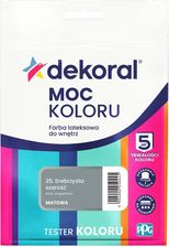 Zdjęcie Dekoral Moc Koloru Tester Srebrzysta Szarość 40 ml - Świdnik