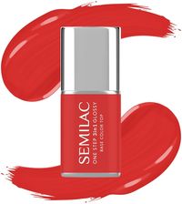 Zdjęcie Semilac One Step 3In1 Glossy Lakier Hybrydowy 3W1 Scarlet 7ml - Proszowice