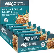 Zdjęcie Optimum Nutrition Whipped Protein Bar (10x60g) Peanut & Salted Caramel - Słupca