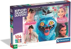 Zdjęcie Clementoni Puzzle 104 Super Kolor K-Pop Demon Hunters 21764 - Pniewy