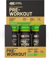 Zdjęcie Optimum Nutrition gold Standard PreWorkout Shot (12x60ml) Lemon Lime - Lublin