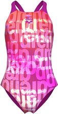 Zdjęcie Arena Kostium Kąpielowy Multi Colours V-Back Very Fuchsia - Leśnica
