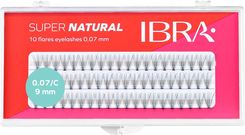 Zdjęcie Ibra Makeup Super Natural Kępki Rzęs 9mm 60 Szt./1 Opak. - Mława