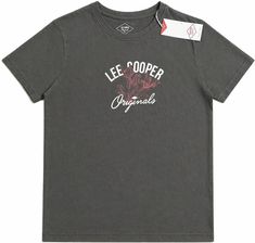 Zdjęcie T-SHIRT DAMSKI LEE COOPER Z NADRUKIEM ROZMIAR S - Obrzycko