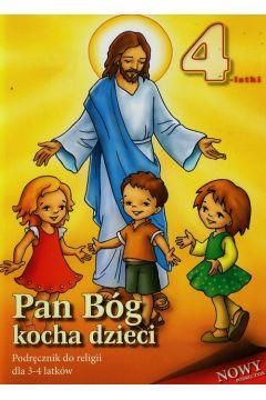 Pan Bóg kocha dzieci-podręcznik dla 3-4-latków