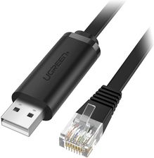 Zdjęcie Ugreen Kabel konsolowy USB do RJ45 CM204, 3m (czarny) (INN_58639) - Mikstat