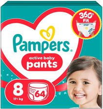 Zdjęcie Pampers Pieluchomajtki Pants 8 64 Szt. - Trzebinia