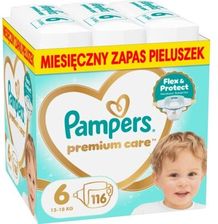 Zdjęcie Pampers Pieluchy Premium Care 6 116 Sztuk - Stoczek Łukowski