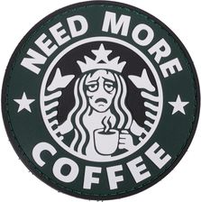 Zdjęcie Elitex Training Naszywka Na Rzep Need More Coffee Pvc - Świerzawa