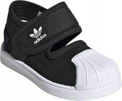 Zdjęcie Dziecięce buty sandałki czarne ADIDAS SUPERSTAR 360 21 - Miłomłyn