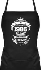 Zdjęcie Fartuch Na 40 Urodziny Koszulkowy Narodziny legendy 1986 - Strumień