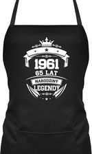 Zdjęcie Fartuch Na 65 Urodziny Koszulkowy Narodziny legendy 1961 - Baborów