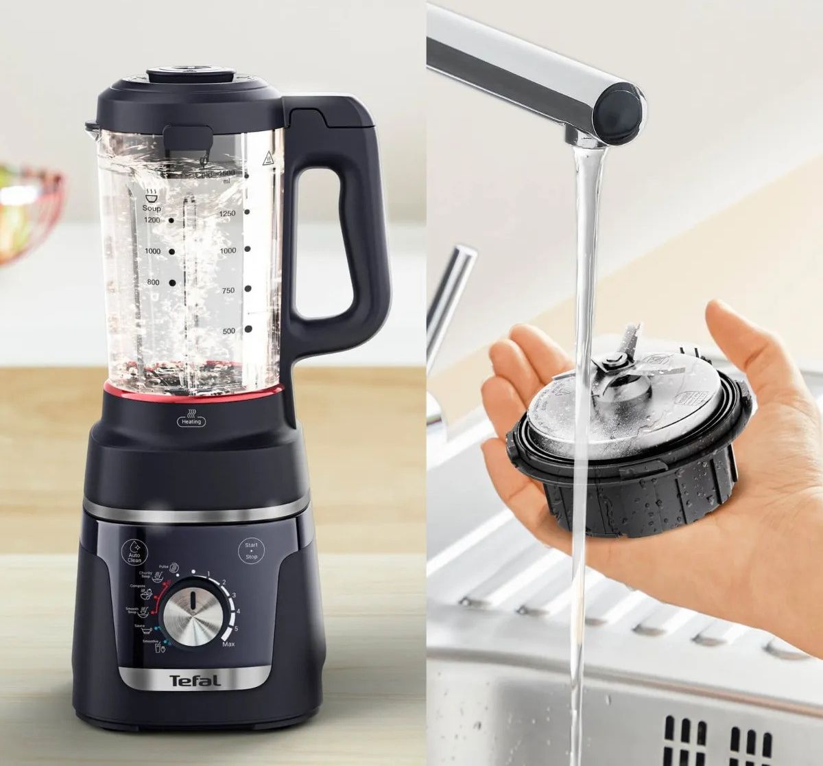 фото Блендер-суповарка Tefal Blendforce Cook BL5768F0 1
