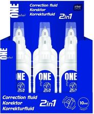 Zdjęcie Interdruk Korektor W Pędzelku 2W1 10Ml One Color 12Szt. - Bytom