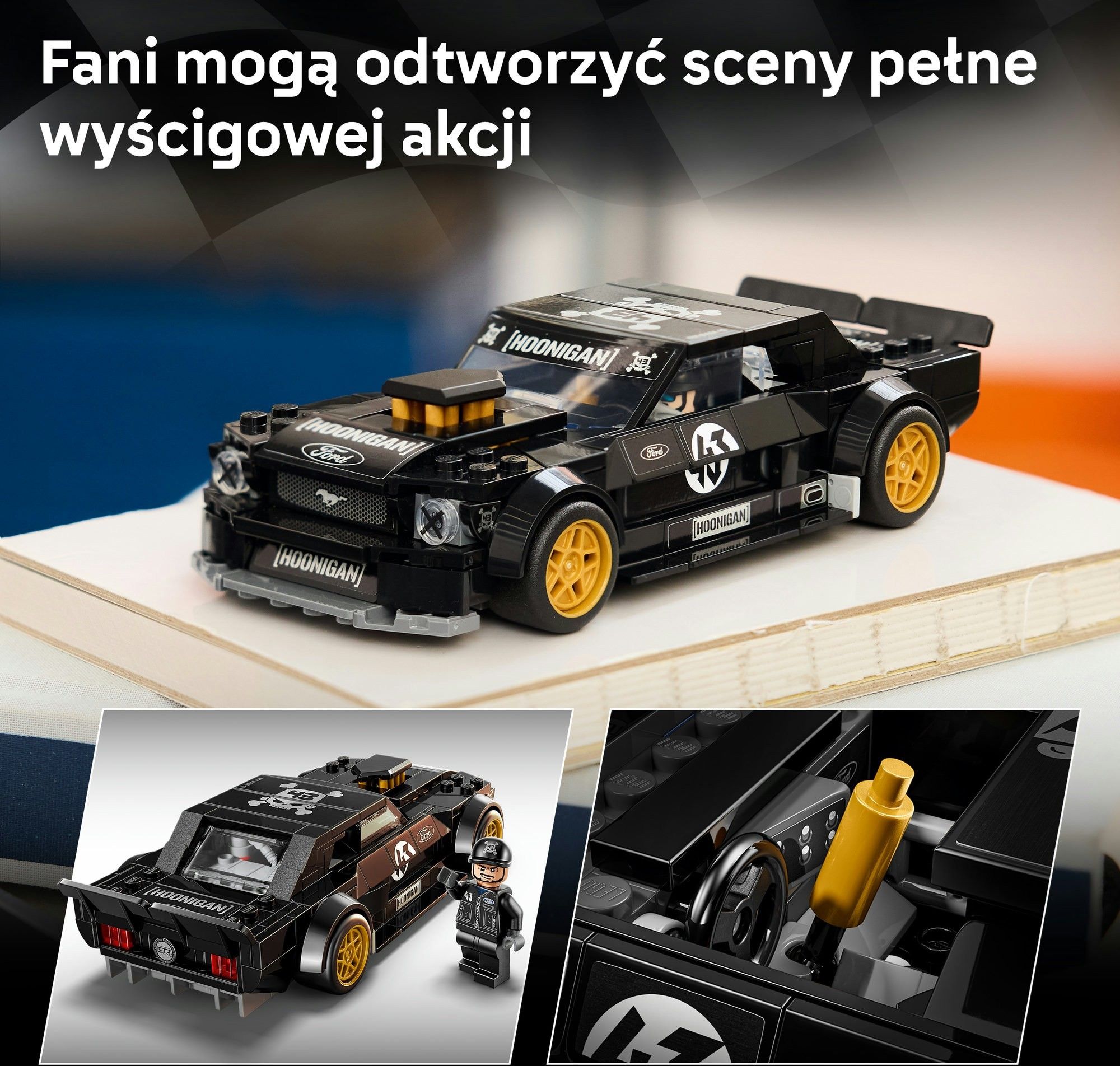 LEGO Speed Champions 77262 65 Ford Mustang Hoonicorn V1 Kena Blocka ...
