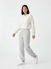 Zdjęcie Damskie spodnie dresowe oversize UNLEASH WINGS GREY - Pasym