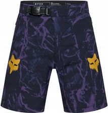 Zdjęcie SPODENKI ROWEROWE JUNIOR RANGER IMAGE PRINT PLUM 22 - Ząbki
