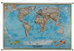 National Geographic Świat mapa ścienna