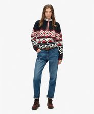 Zdjęcie Pull pół na pół damski Superdry Intarsia - Czerniejewo