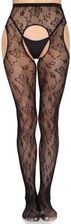 Zdjęcie leg avenue - 1967 bloom net suspender tights black - one size - d-245340 - Mikołów