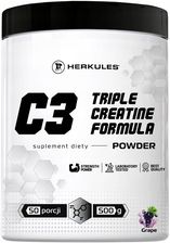 Zdjęcie Herkules C3 Triple Creatine Formula 500g Siła Mięśnie Wydolność Regeneracja - Tuchów