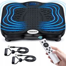 Zdjęcie Underfit Platforma Wibracyjna Black Masaż Bluetooth Głośnik Fitness - Modliborzyce