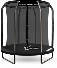 Zdjęcie Thunder Trampolina Dla Dzieci Do Domu Mała 4.5Ft 140cm Bezpieczna Siatka - Knurów