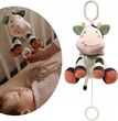 Babyono 1692 Zabawka Z Pozytywką Dla Niemowląt Pluszowa Cow Bingo