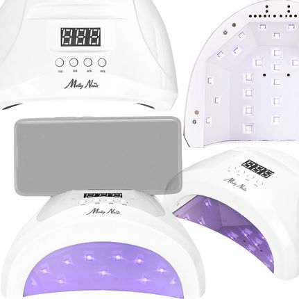 Molly Nails Profesjonalna Lampa UV Do Paznokci LED 1S Pro 48W Mocna Uchwyt Na Telefon