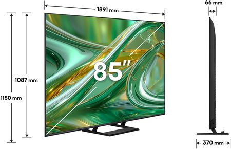 Telewizor QD-Mini LED Hisense 85E8S 85 cali 4K UHD - zdjęcie 6