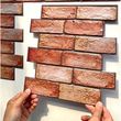 Panel 3D Samoprzylepny 10Szt 30X30 Cm, Tapeta Ścienna Cegła, PVC, Wodoodporna 734932926175